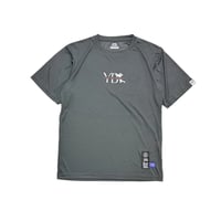 【YB7】ドライTシャツ　グレー