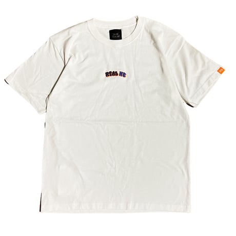 刺繍ロゴ　コットンTシャツ ホワイト