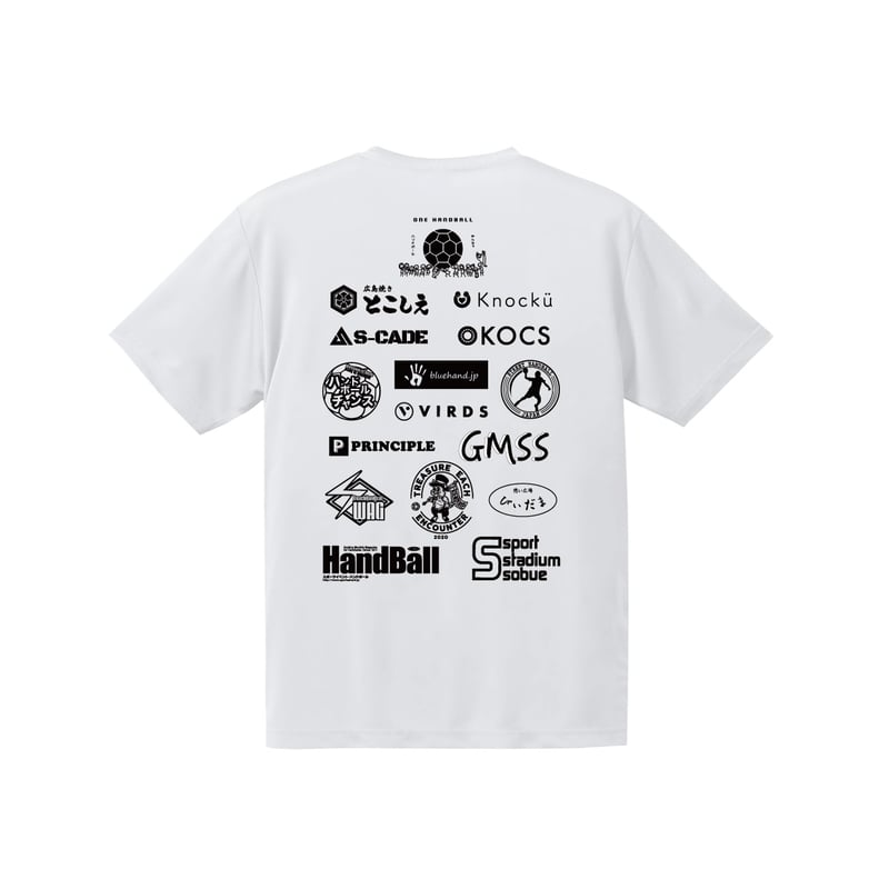 在庫限り】HOPE ドライTシャツ ホワイト | REAL HANDBALL