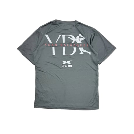 【YB7】ドライTシャツ　グレー