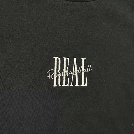 コットン　ロングTシャツ　ブラック
