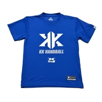 KKハンドボール　オリジナルドライTシャツ　ブルー2