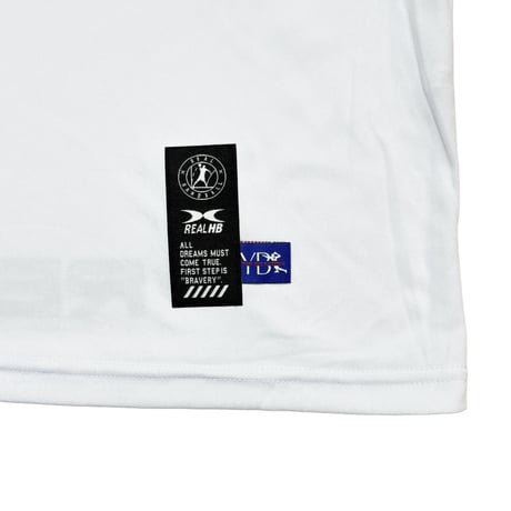 【YB7】ドライノースリーブTシャツ　ホワイト
