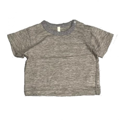 MOUN TEN. / organic slub wide T(for baby)   BT01-0110a  gray  80.95