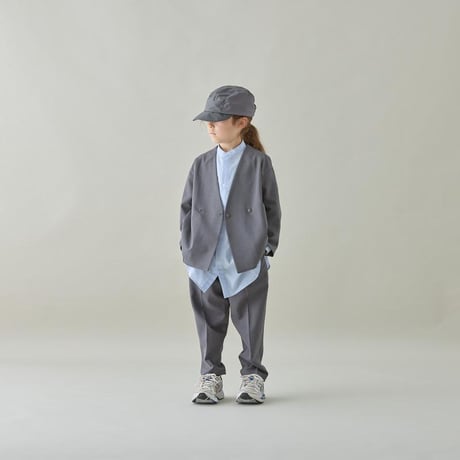 MOUN TEN. / polyester canapa  jacket  MJ04-1105  black  110.125.140.0(155),1(adult)