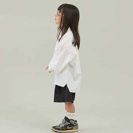 MOUN TEN. /stretch typewriter wide shirts  MS32-1501 white 95.110.125.140.0(155).1(adult)