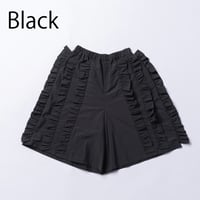 nunuforme / フリルパンツ  31-nf25-637-257  Black  105.115.125.135.145.1(155)