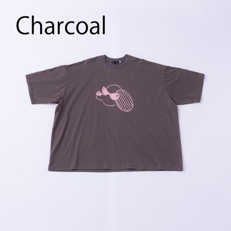 nunuforme / 手書きサングラスinuinuT　 nt23-008  Charcoal  XS(85).95.105.115.125.135.145.1(155).2(163)