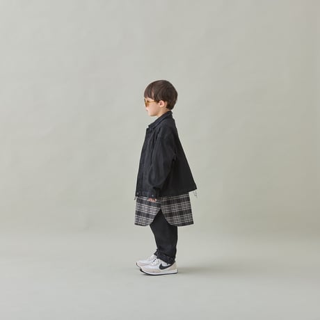 MOUN TEN. / denim work blouson(organic cotton)  MB38-1813  black  125.140.0(155).1(adult)
