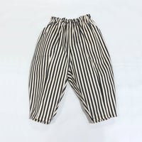 Bague  / タックありコットンパンツ BG104007  black stripe  S.M.L.XL.2XL.1.2 (80-MEN)