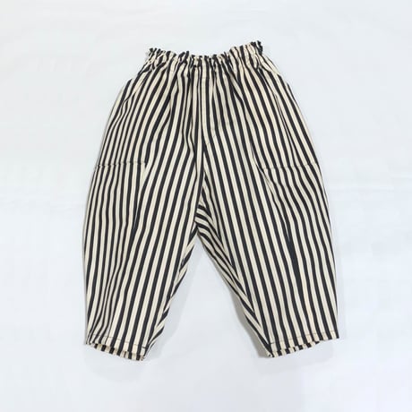 Bague  / タックありコットンパンツ BG104007  black stripe  S.M.L.XL.2XL.1.2 (80-MEN)