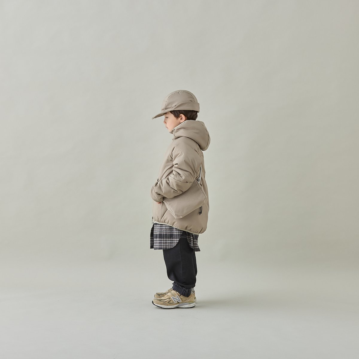 MOUN TEN. / air mitten blouson MB20-1830 khak