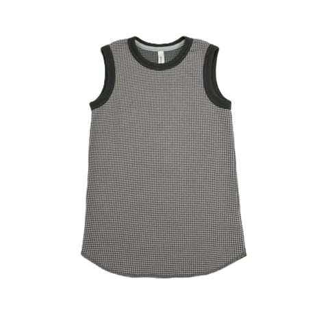 MOUN TEN. / bicolor waffle tanktop  MT48-1945  gray x charcoal  110.125.140.0(155)