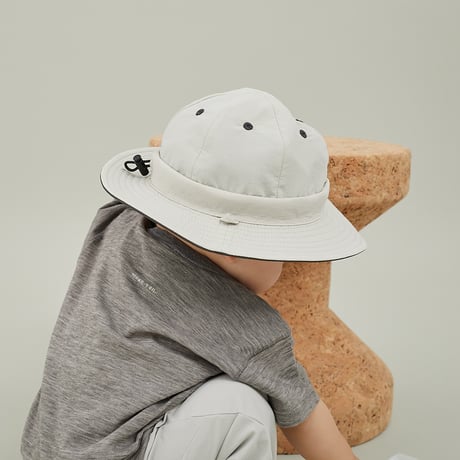 MOUN TEN. / organic slub wide T(for baby)   BT01-0110a  gray  80.95