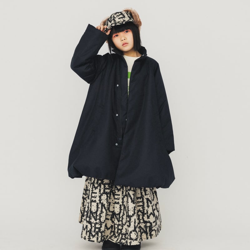 nunuforme / 中綿バルーンコート 48-nf24-221-033 Black