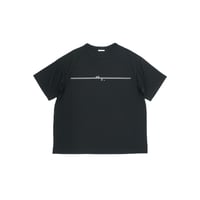 MOUN TEN. / reflect line cool T　MT83-1964　 black  125.140.0(155).1(adult)