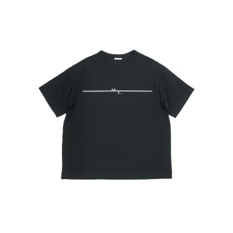 MOUN TEN. / reflect line cool T　MT83-1964　 black  125.140.0(155).1(adult)