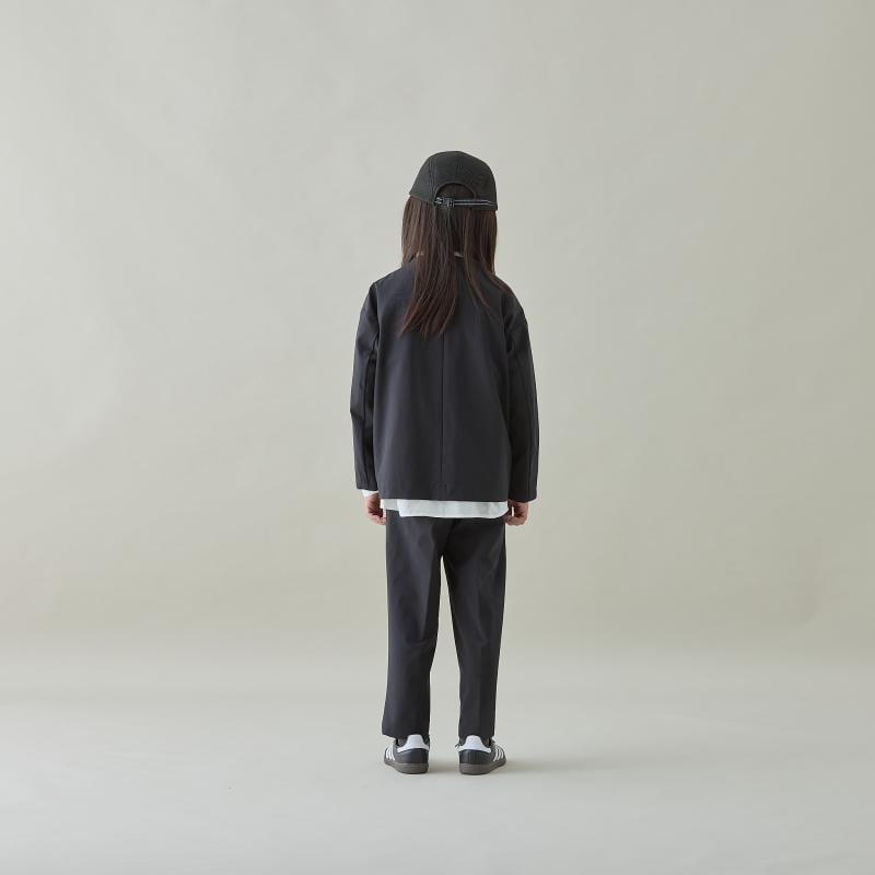 MOUN TEN. / stretch nylon 1tuck pants (recycle)