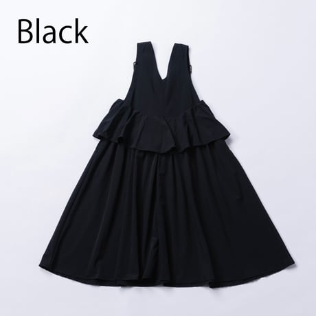 nunuforme /  レイヤードフリルジャンスカ   10-nf25-498-025   Black   L .XL.1(155).2(163)