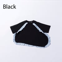 nunuforme /アシンメトリーフリルT  51-nf25-966-716  Black  105.115.125.135.145.1(155).2(163)