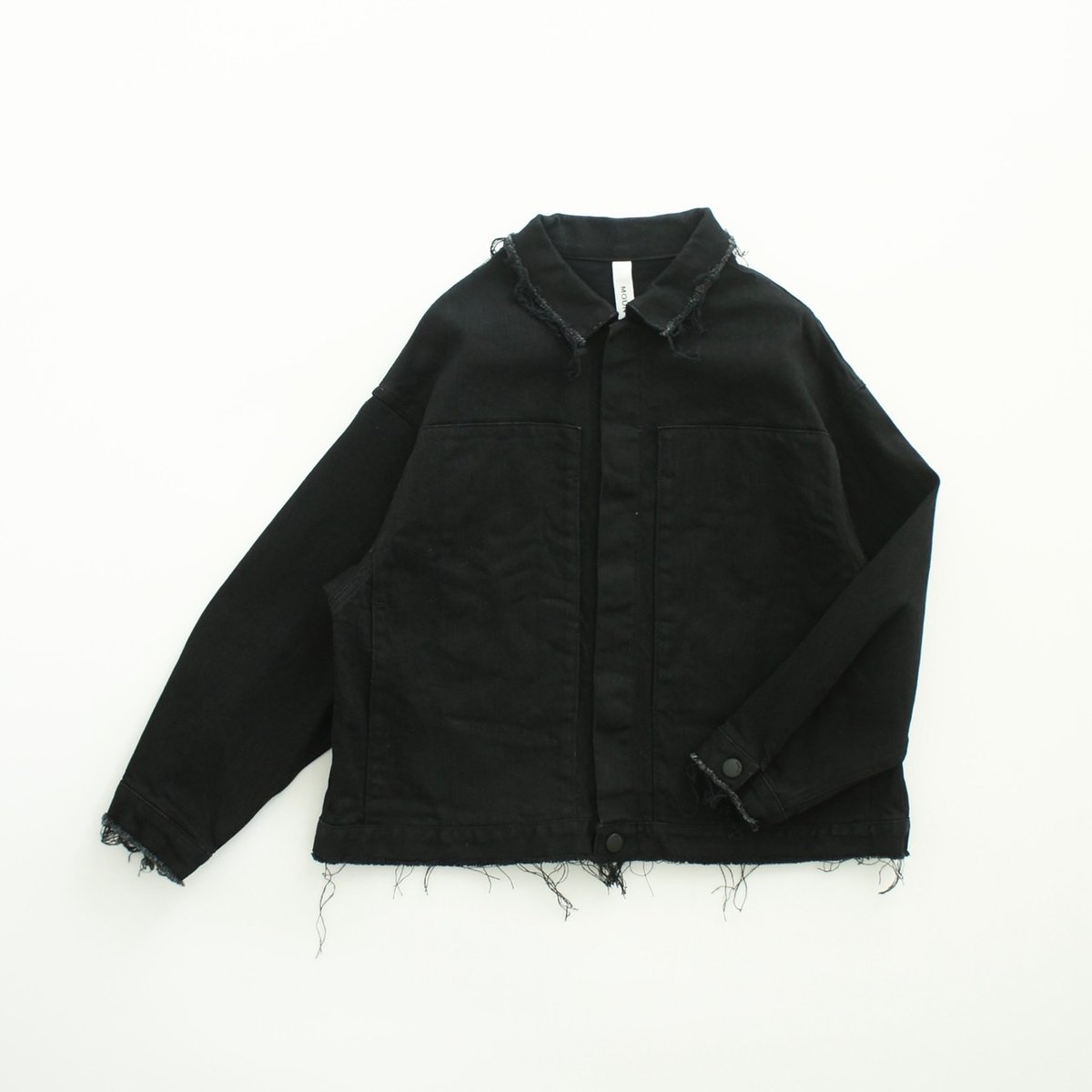 mikan　moun ten.ジャケット＆ハーフパンツ＆シャツ 125 MOUN TEN. / denim work blouson(organic cotton)