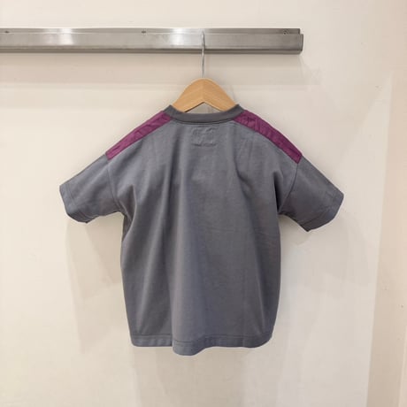 6°vocale/ サファリTシャツ　KN-SFRT-25S　GRAYBEIGE  100.110.120.130.140.150
