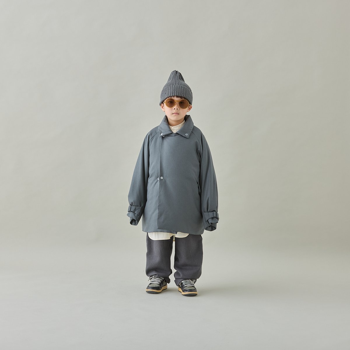 MOUN TEN. / wool like air half coat MC29-1834
