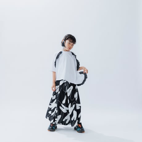 nunuforme /アシンメトリーフリルT  51-nf25-966-716  White  95.105.115.125.135.145.1(155).2(163)