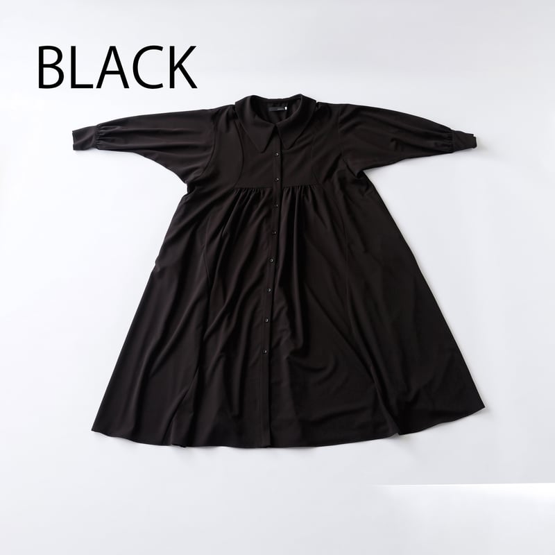 nunuforme / ボリュームギャザーワンピース 34-nf24-491-246