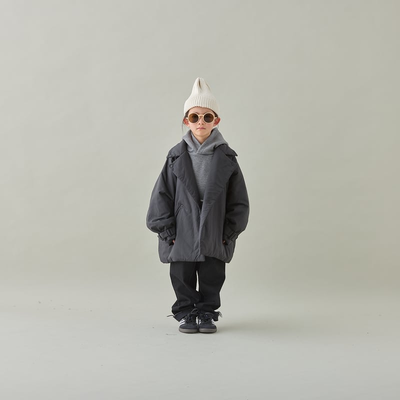 MOUN TEN. / air half coat MC29-1443 black 110