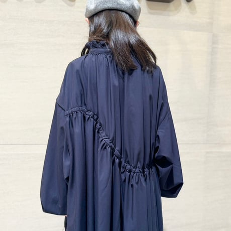 nunuforme /Exclusive Item ドローストリングワンピース  NUNUMB022  Dark Navy 115.125.135.145.1(155).2(163)