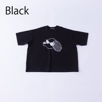 nunuforme / 手書きサングラスinuinuT　 nt23-008  Black  XS(85).95.105.115.125.135.145.1(155).2(163)