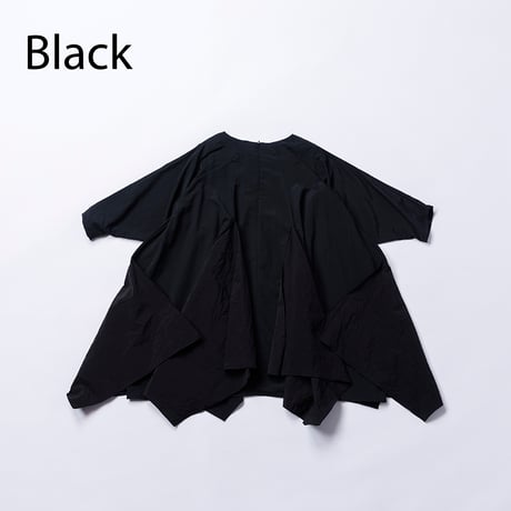 nunuforme / フリルエッジワンピース 04-nf25-429-025  Black  M(105-115).L(120-130) .XL(135-145).1(155).2(163)