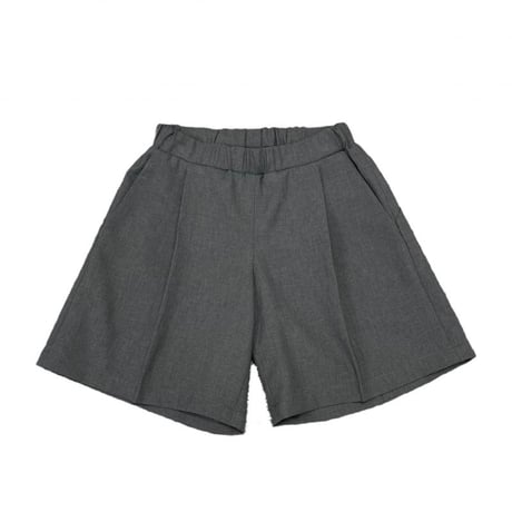 MOUN TEN. /polyester canapa half pants  MP55C-1108  charcoal  110.125.140.0(155).1(adult)