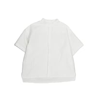 MOUN TEN. / oxford bandcollar s/s shirt   MS41-1939  white  110.125.140.0(155).1(adult).2(adult)