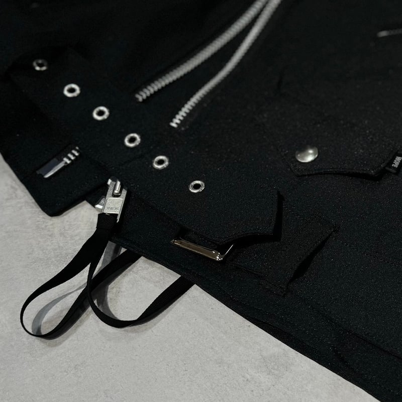 GRIS BLACK / No sleeve Riders GRBK24SS-JK001 