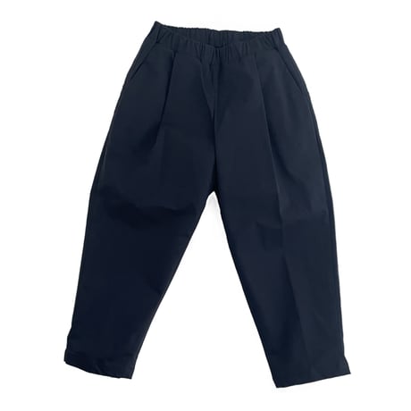 MOUN TEN. / stretch nylon 1tuck pants (recycle)  MP56-1902  black  110.125.140.0(155)1(adult)