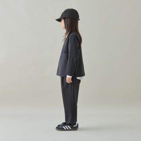 MOUN TEN. / stretch nylon  jacket (recycle)   MJ04-1901  black  110.125.140.0(155).1(adult)