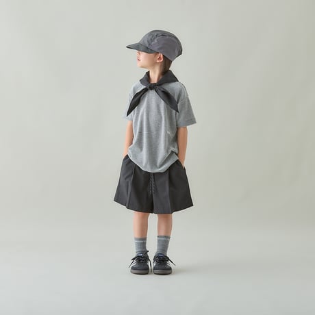 MOUN TEN. / air sucker half pants  MP55C-1938  black  110.125.140.0(155).1(adult)