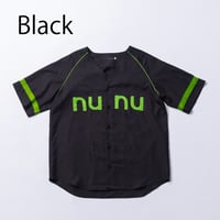 nunuforme /  NUNUベースボールシャツ  30-nf25-547-255   Black L .XL.1(155).2(163)