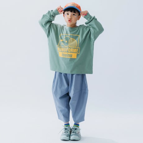 nunuforme / inuinu⭐︎プリントT　nf25-007-08  Green   105.115.125.135.145.1(155).2(163)