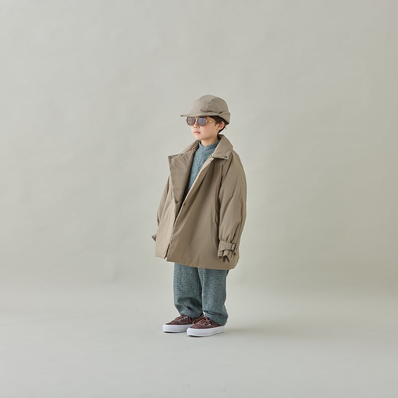 MOUN TEN. / air half coat MC29-1443 mocha 110