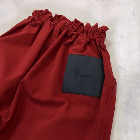 Bague  / ベクターパンツ  BG124011  MATTE RED   ( 80cm-MEN )