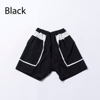 nunuforme / バイカラー ショートパンツ  47-nf25-629-254  Black  105.115.125.135.145.1(155).2(163)