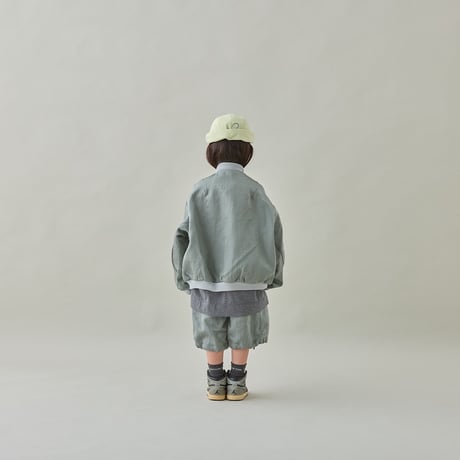 MOUN TEN. / bright twill zip blouson  MB39-1801  ash green  125.140.0(155).1(adult)