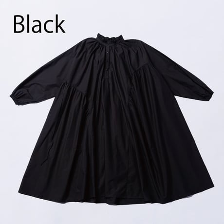 nunuforme /ドローストリングワンピース  03-nf25-430-018  Black  XL.1(155).2(163)
