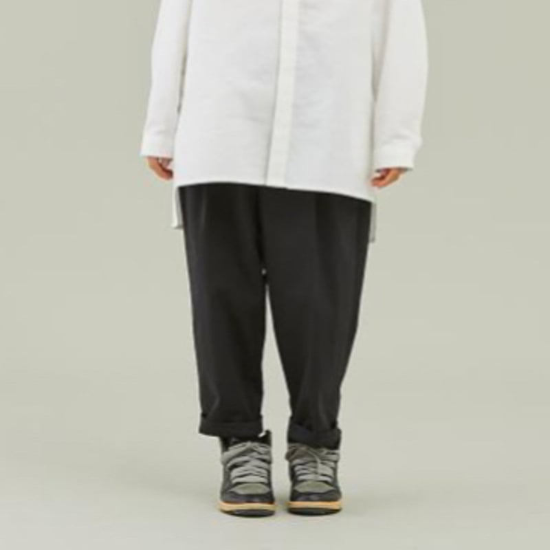 ボトムス・スパッツ MOUN TEN. Re-nylon gaba tuck pants MOUN TEN. / stretch nylon gaba 1tuck pants MP