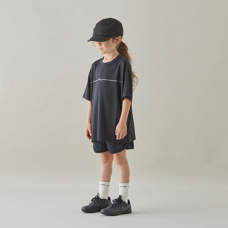 MOUN TEN. / reflect line cool T MT83-1964 blac