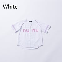 nunuforme /  NUNUベースボールシャツ  30-nf25-547-255   White  L .XL.1(155).2(163)