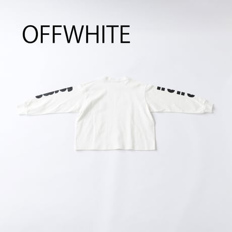 nunuforme / nunuforme袖プリントT　nt24-007-04   OffWhite   115.125.135.145.1(155).2(163)